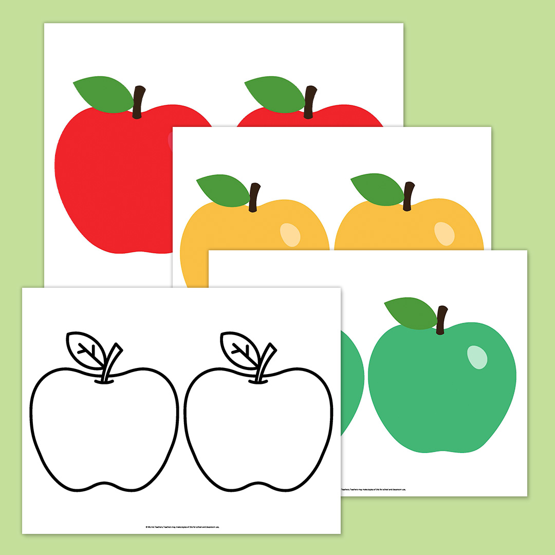 Medium Apple Template Medium Apple Template