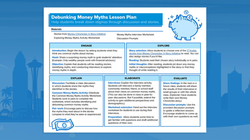 DebunkingMoney-Lesson Plan money myths lesson plan