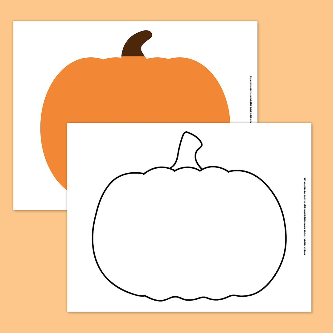 Big Pumpkin Template Big Pumpkin Template