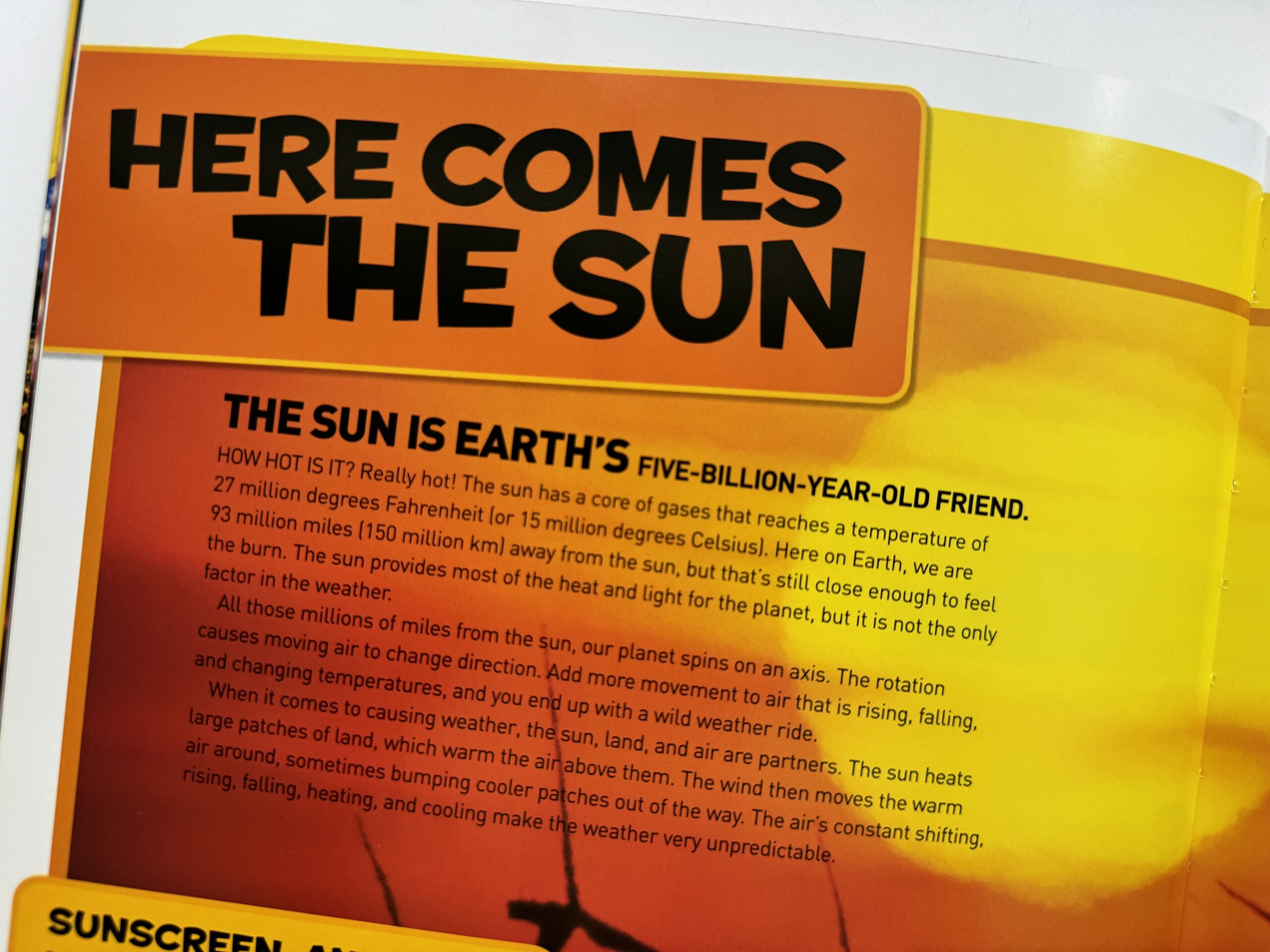 Titles and subtitles Titles and subtitles in a nonfiction children's book.
