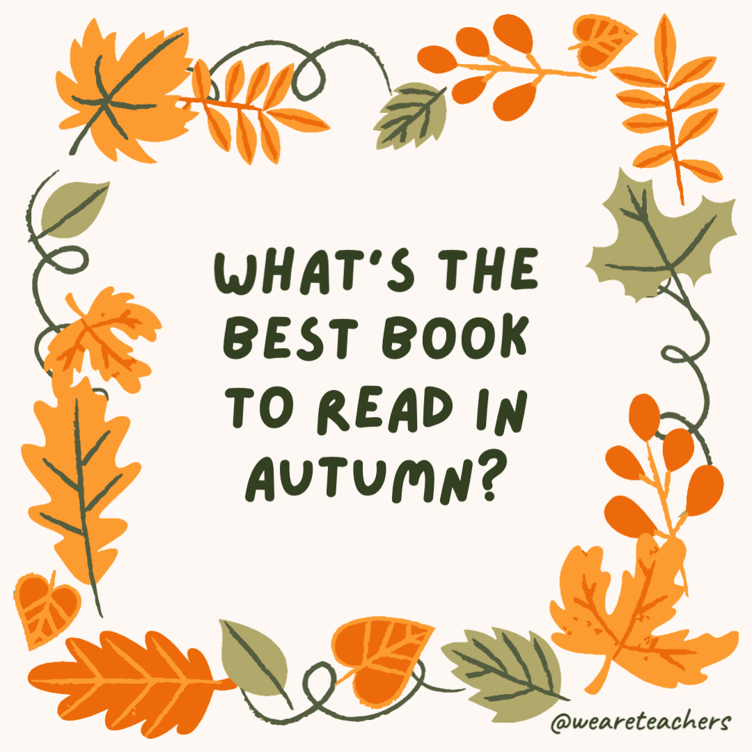 What’s the best book to read in autumn? “Gourd of the Flies.” What’s the best book to read in autumn?