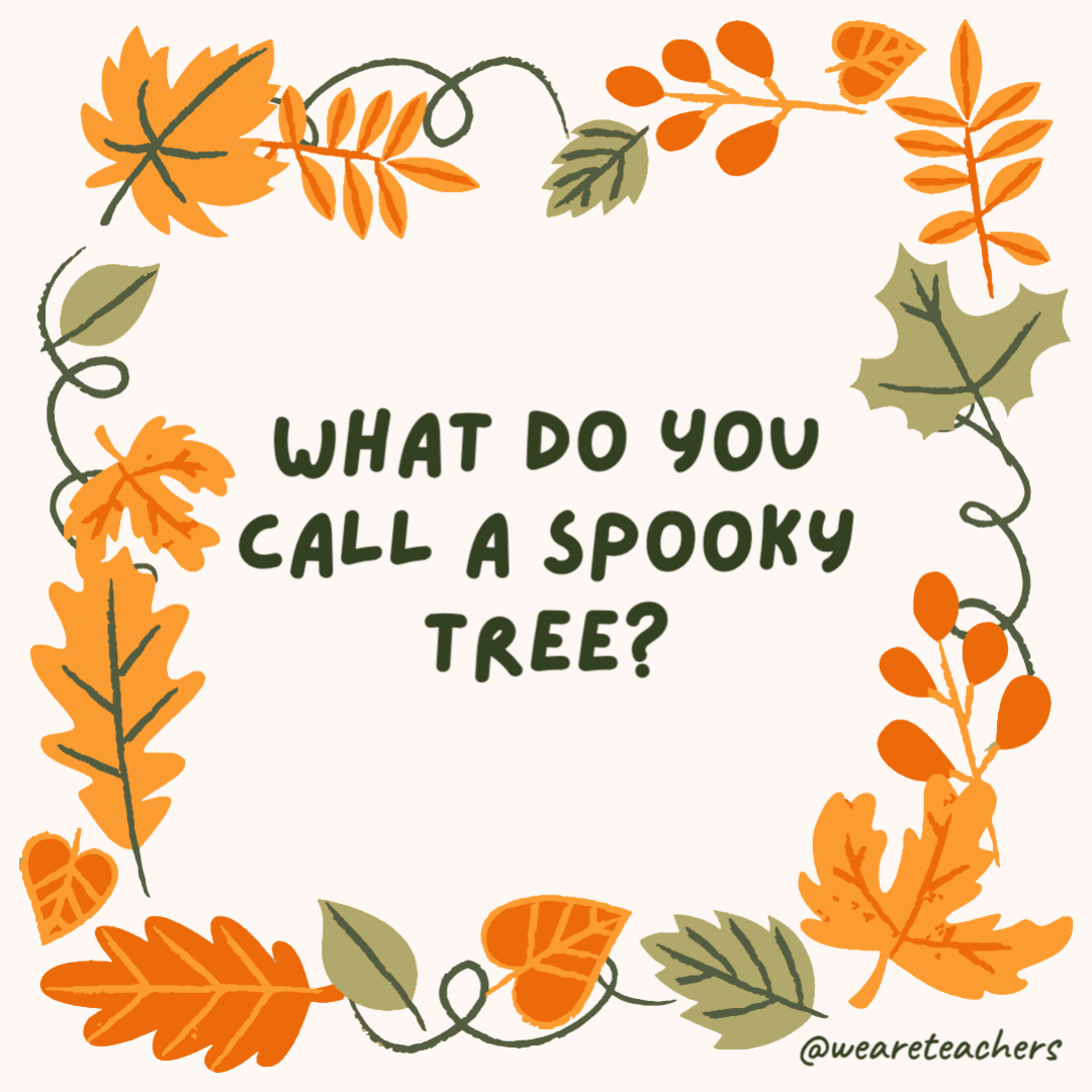 What do you get when you cross a pumpkin with a squash? A squashed pumpkin pie. What do you get when you cross a pumpkin with a squash?
A squashed pumpkin pie.- fall jokes
