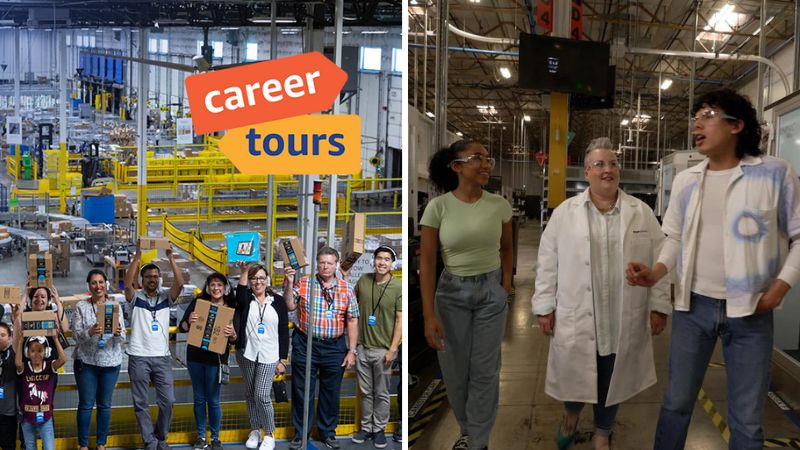 Amazon-virtual-field-trip- tours Amazon career tours