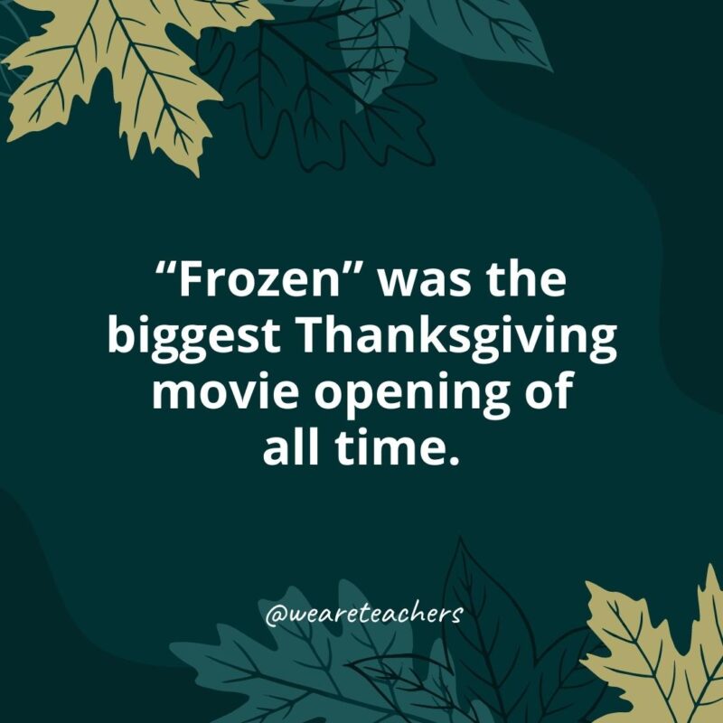 Thanksgiving Facts 8