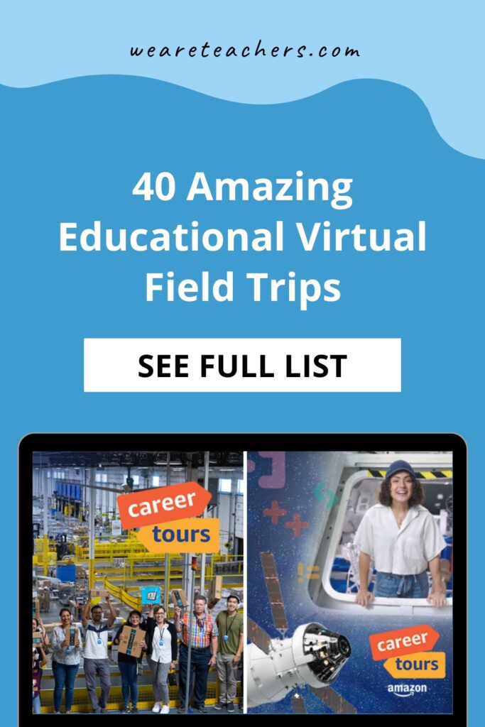 Virtual-Field-Trips You can't always get there in person, but lots of places will let you "visit" online. These are the best virtual field trips out there!