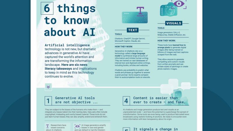 AI Infographic Flat lay of AI infographic
