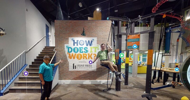 Children’s Museum Houston Children's Museum Houston museum educators giving a tour