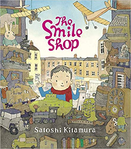The Smile Shop Book cover for The Smile Shop as an example of children's books that teach social skills