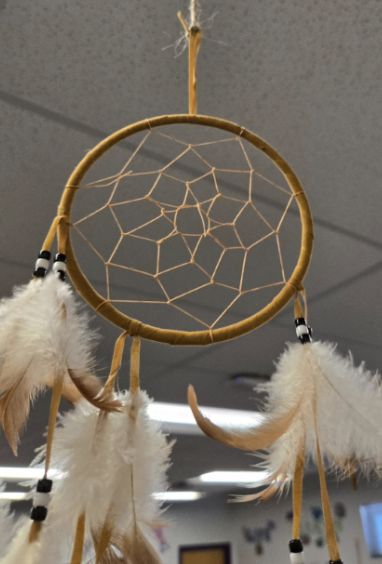 Dream Catcher Dream catcher hanging from ceiling