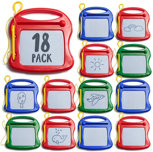 doodle-pads Small doodle pads in a variety of colors with pen and swipe-to-erase feature