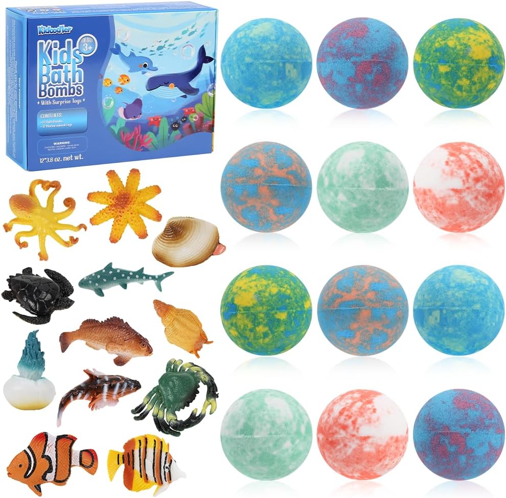 kid-bath-bombs Colorful bath bombs for kids