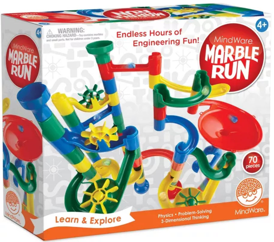 Mindware Marble Run toy in box