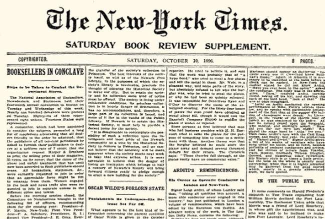 persuasive writing examples books Image of first published New York Times Book Review