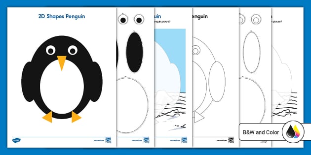 twinkl-2d-shapes-penguin-cutting-skills-activity Twinkl penguin cutting skills worksheets