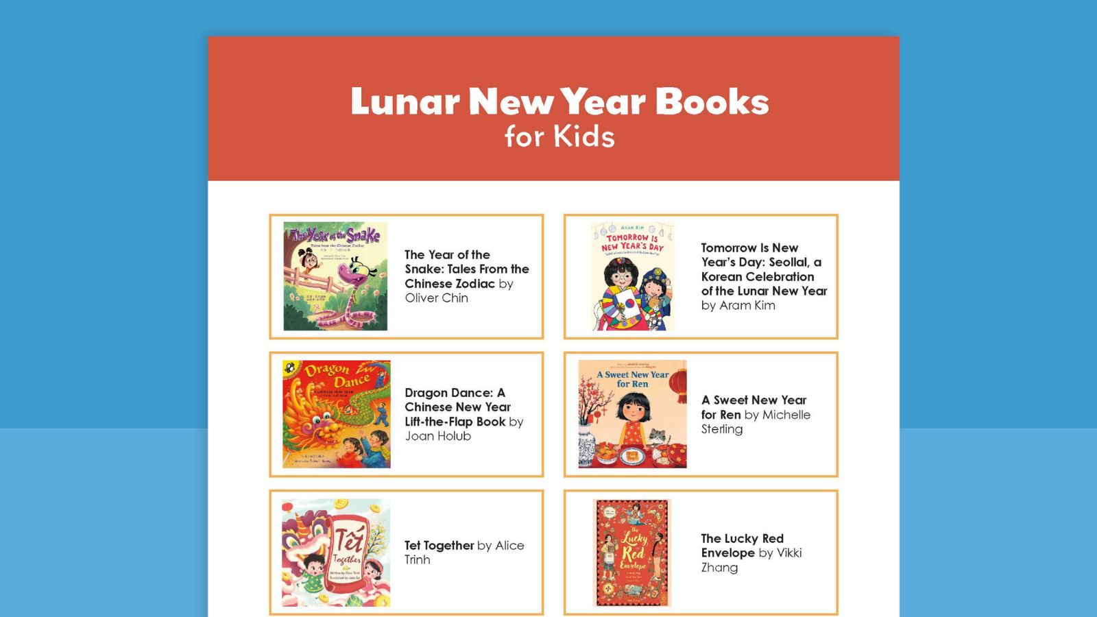 Our Favorite Lunar New Year Books and Activities Our Favorite Lunar New Year Books and Activities