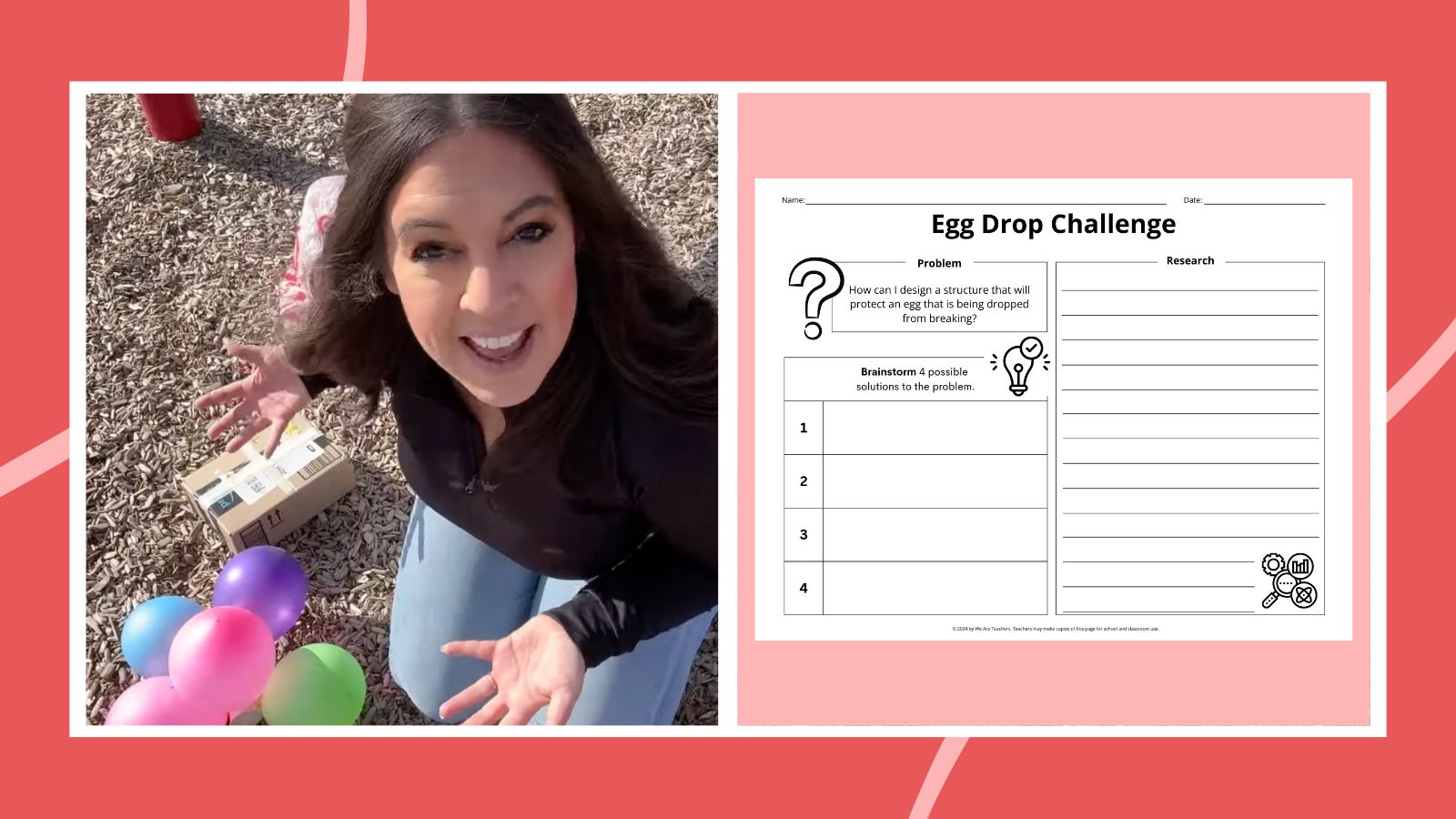 egg drop challenge sheet egg drop challenge sheet
