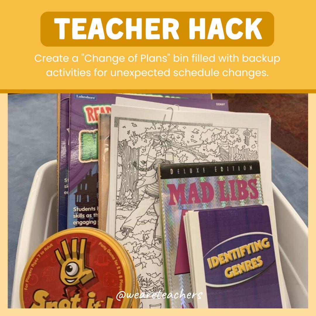 teacher hack – change of plans_v3 teacher hack with image of a