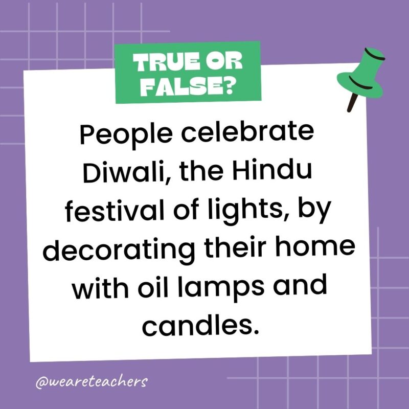 People celebrate Diwali, the Hindu festival of lights, by decorating their homes with oil lamps and candles. People celebrate Diwali, the Hindu festival of lights, by decorating their homes with oil lamps and candles.
