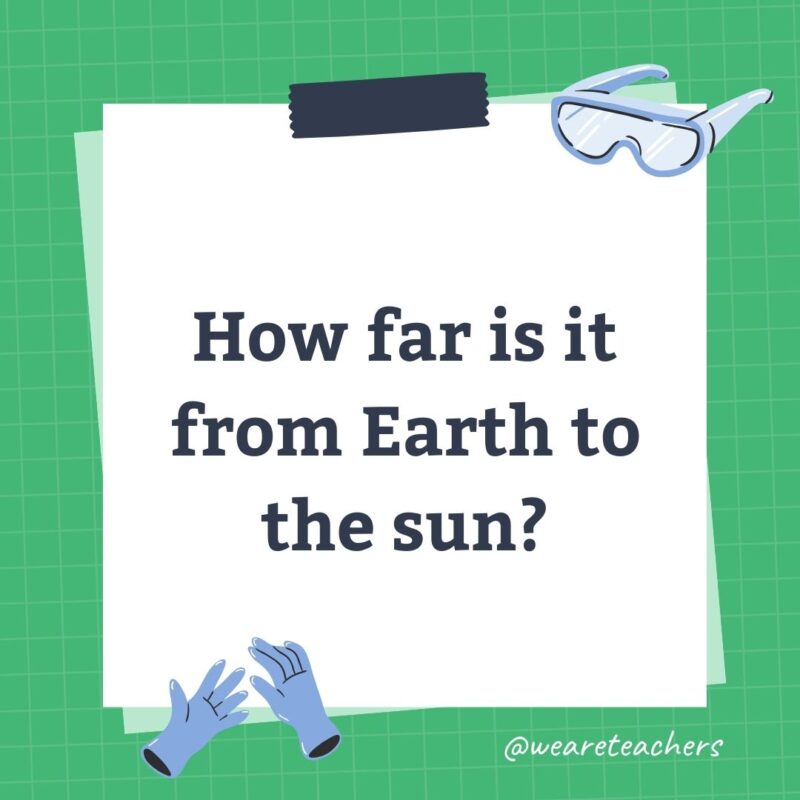 How far is it from Earth to the sun? How far is it from Earth to the sun?