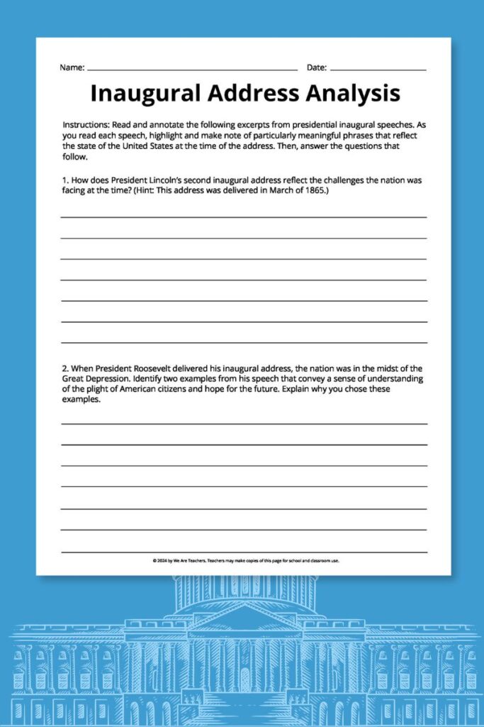 Inaugural Address Analysis