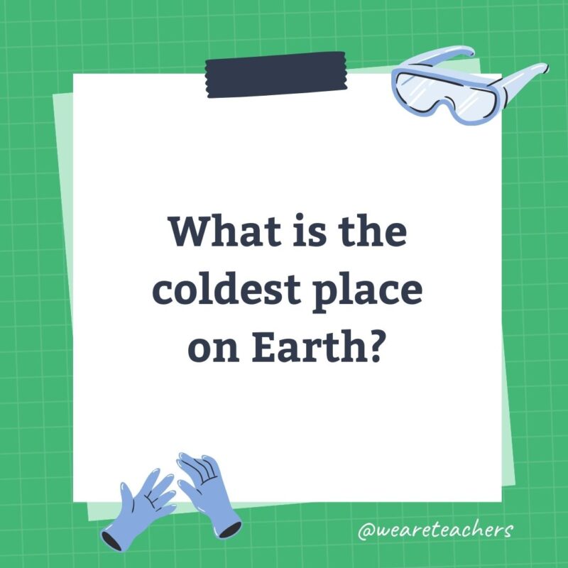 What is the coldest place on Earth? What is the coldest place on Earth?