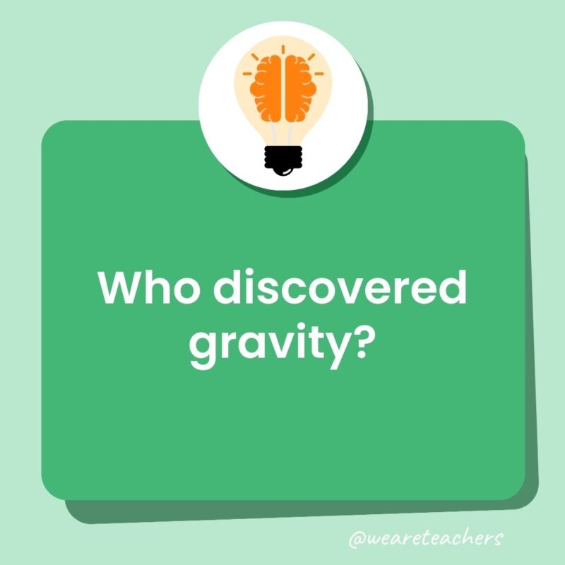 Who discovered gravity? Who discovered gravity?