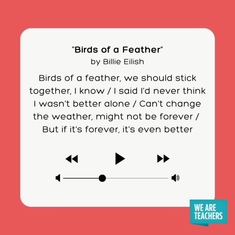 Birds of a Feather by Billie Eilish Birds of a Feather by Billie Eilish