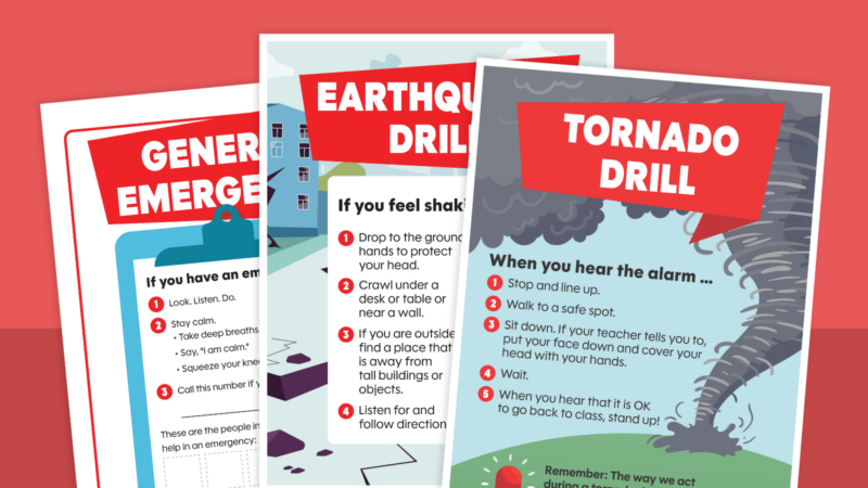 emergency posters emergency posters