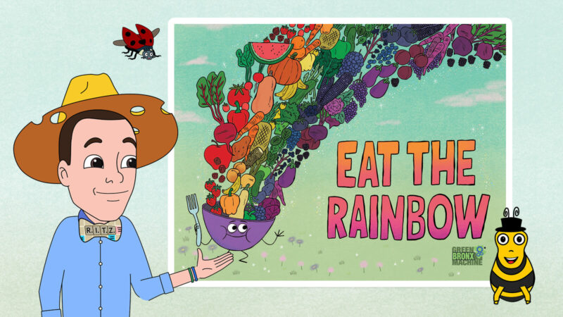 Eat-the-Rainbow-Poster1 Eat the rainbow poster with Mr. Ritz