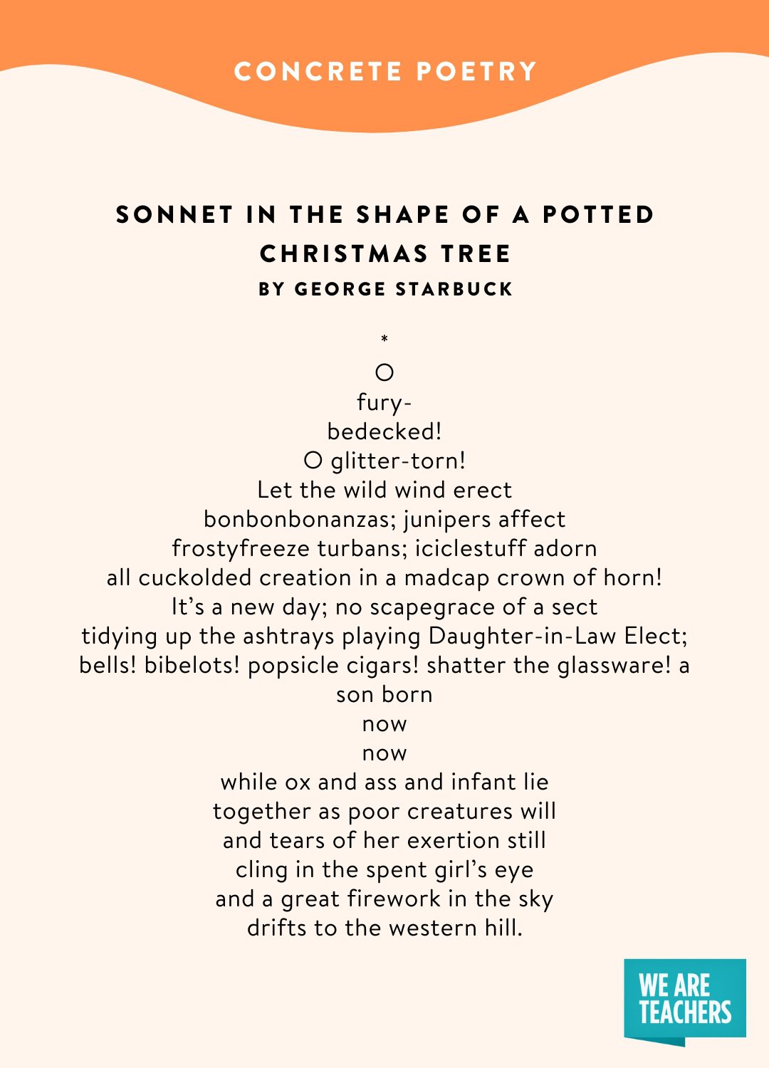 15 Types of Poetry to Share With Kids (Plus Examples of Each) Types of Poetry: Concrete Poem