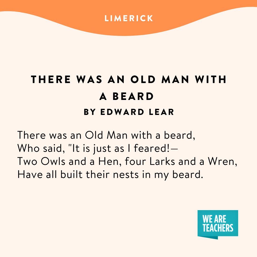 15 Types of Poetry to Share With Kids (Plus Examples of Each) Types of Poetry: Limerick