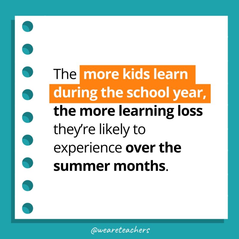 How should parents view summer slide? How should parents view summer slide?