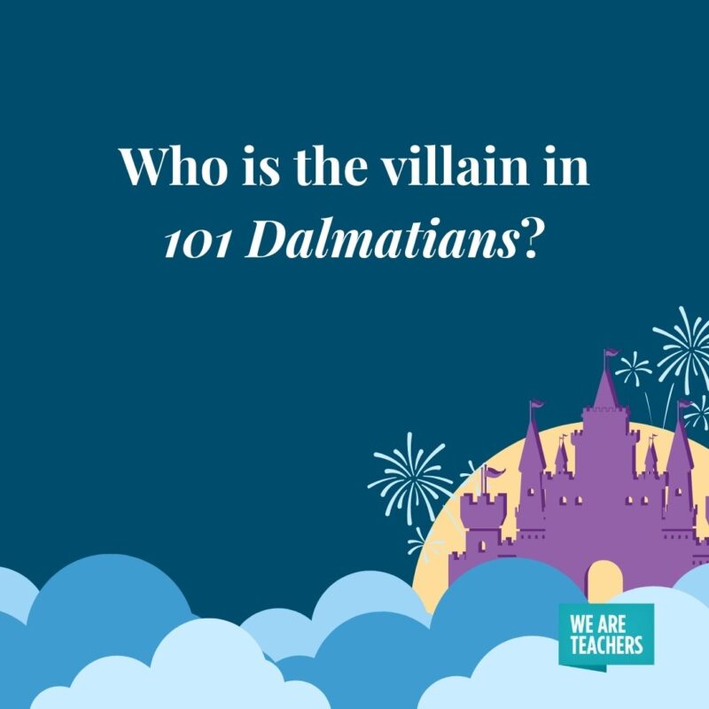Who is the villain in 101 Dalmatians? Who is the villain in 101 Dalmatians?