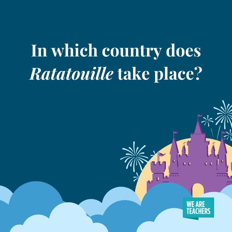 In which country does Ratatouille take place? In which country does Ratatouille take place?