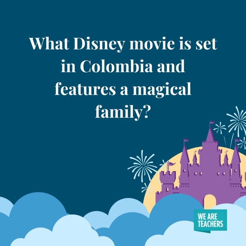 What Disney movie is set in Colombia and features a magical family? What Disney movie is set in Colombia and features a magical family?