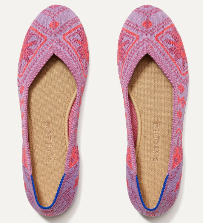 Rothy's Flats in Boho Rose