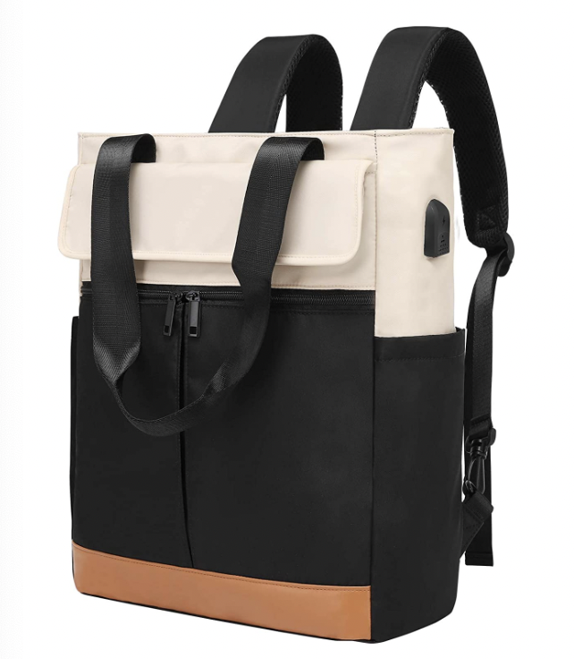 CYUREAY Women's Convertible Daypack Laptop Backpack
