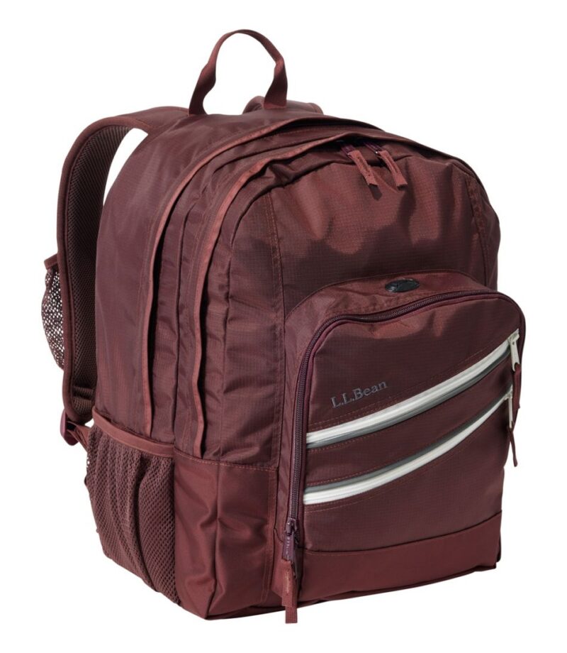 L.L. Bean Super Book Pack in currant