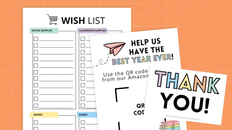 amazon classroom wish list bundle