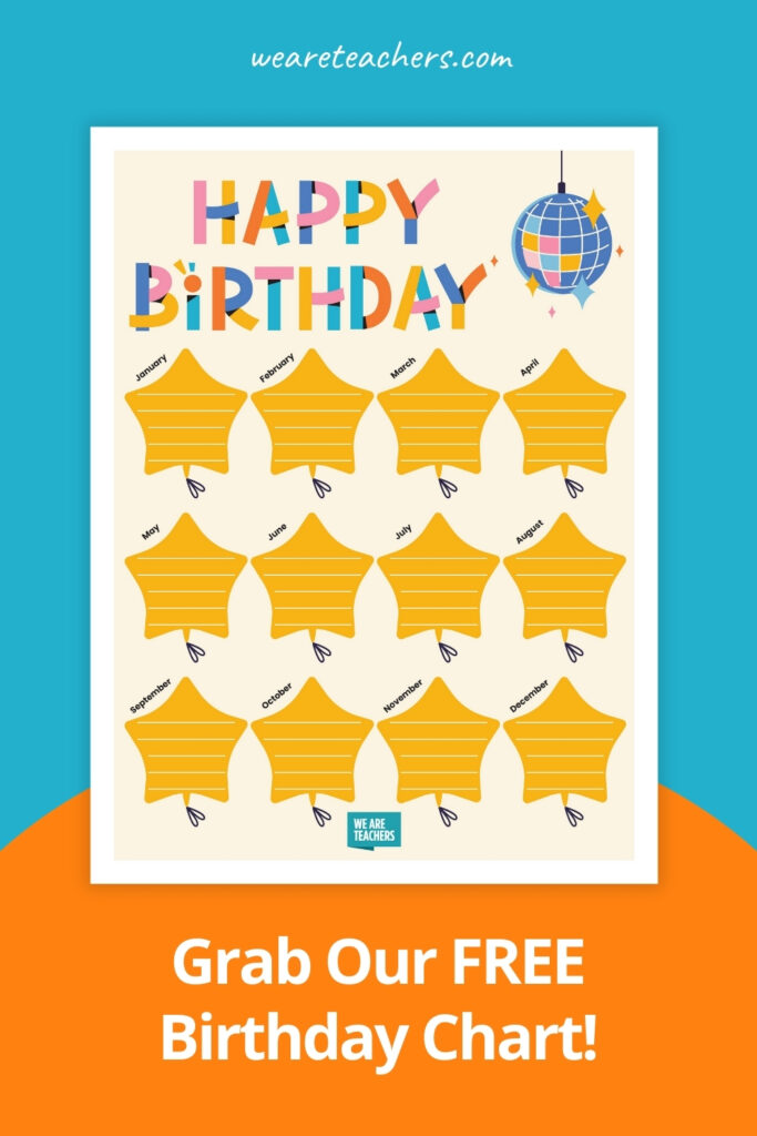 birthday chart for classroom birthday chart for classroom