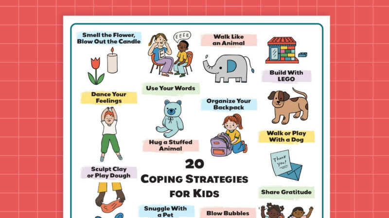 Free Coping Strategies for Kids Posters