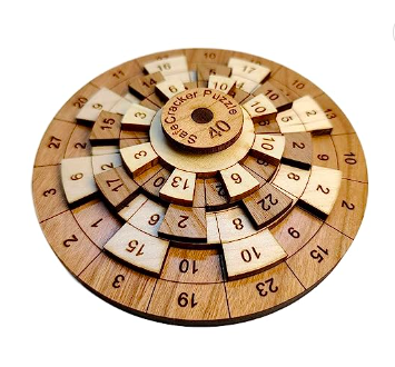 Safecracker puzzle for middle school math.