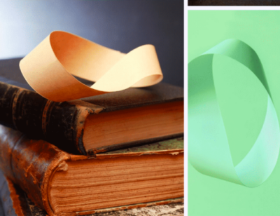Mobius strip math puzzle for middle school students.