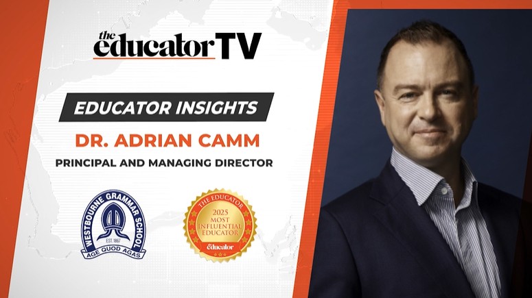 Adrian Camm on transformative leadership in education