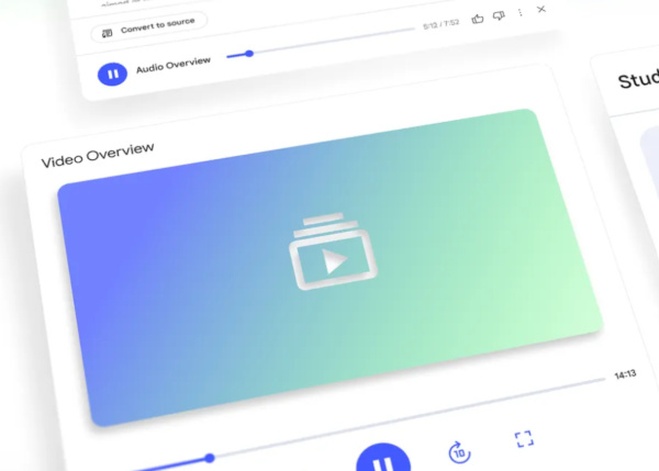 Google Labs Video overview screenshot