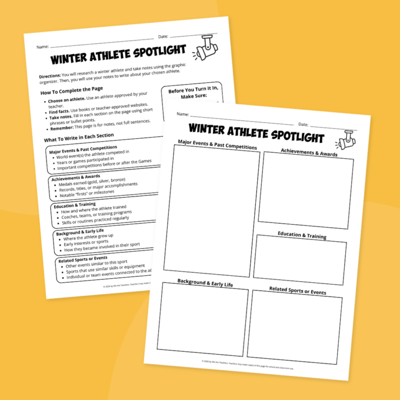 Winter Sports Worksheets free printable winter sports worksheets preview