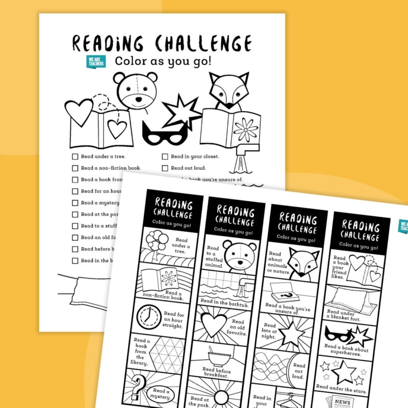 reading challenge list 