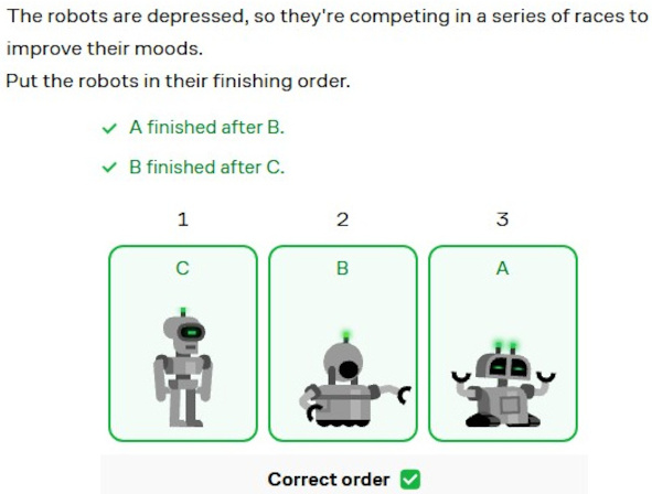Robots logic problem