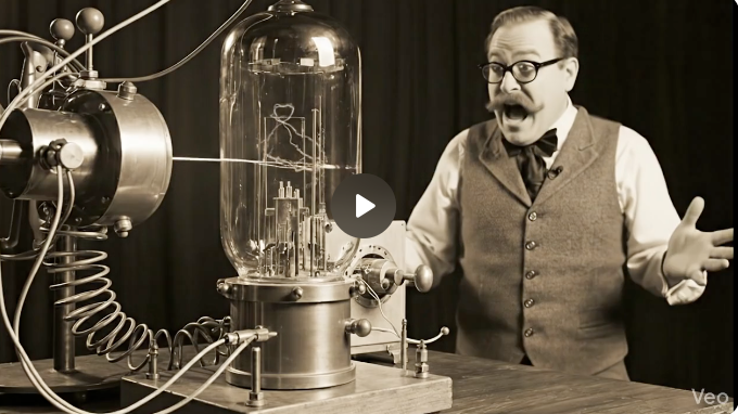 A screenshot of a video created using Gemini