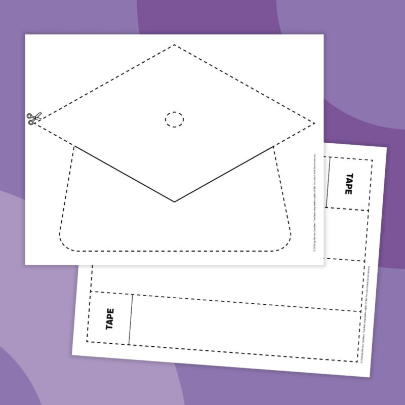 Graduation Cap Printable an image of a graduation cap printable for students